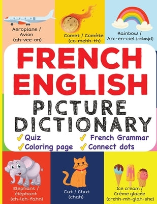French English Picture Dictionary Paperback Kalki