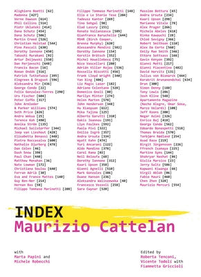 Maurizio Cattelan: Index Paperback Marsilio Editori