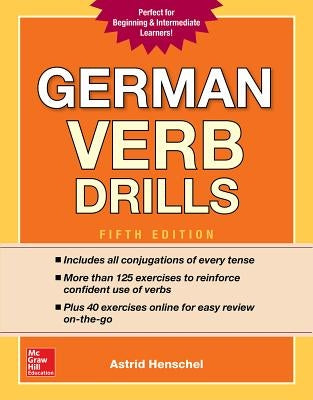 German Verb Drills, Fifth Edition Paperback McGraw-Hill Companies