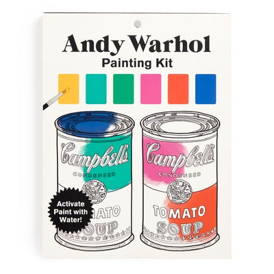 Andy Warhol Painting Kit Paperback Galison