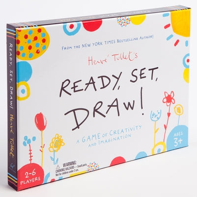 Ready, Set, Draw!: A Game of Creativity and Imagination (Drawing Game for Children and Adults, Interactive Game for Preschoolers to Kids Ages 5-6) Board Games Chronicle Books