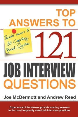 Top Answers to 121 Job Interview Questions Paperback Anson Reed Limited