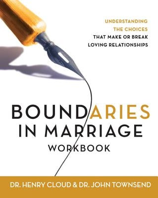 Boundaries in Marriage Workbook Zondervan