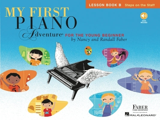 My First Piano Adventure - Lesson Book B (Book/Online Audio) Paperback Faber Piano Adventures