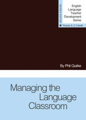 Managing the Language Classroom Paperback Tesol Press