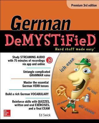 German Demystified, Premium 3rd Edition Paperback McGraw-Hill Companies