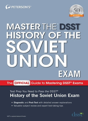 Master the Dsst History of the Soviet Union Exam Paperback Peterson's