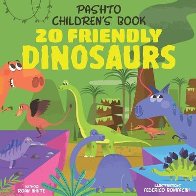 Pashto Children's Book: 20 Friendly Dinosaurs Paperback Createspace Independent Publishing Platform