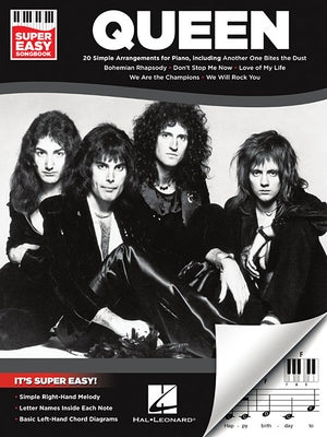 Queen - Super Easy Songbook Paperback Hal Leonard Publishing Corporation