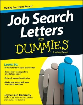 Job Search Letters for Dummies, 4th Edition Paperback For Dummies