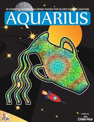 Aquarius 50 Coloring Pages For Older Kids Relaxation Paperback Createspace Independent Publishing Platform