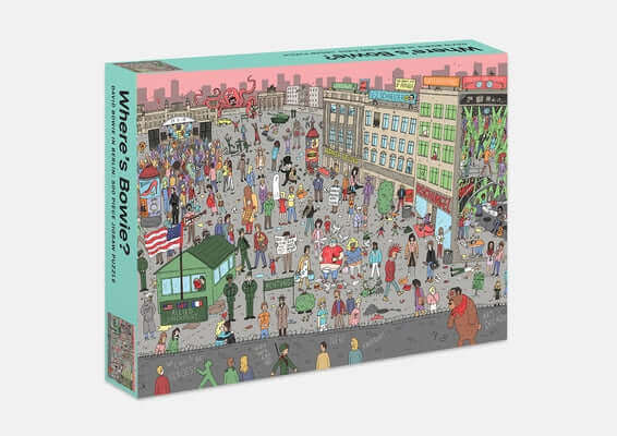 Where's Bowie?: David Bowie in Berlin: 500 Piece Jigsaw Puzzle Other Smith Street Gift