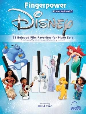 Fingerpower Disney: 28 Beloved Film Favorites for Piano Solo for Primer to Level 6 - Includes Illustrations from All the Movies! Paperback Schaum Publications