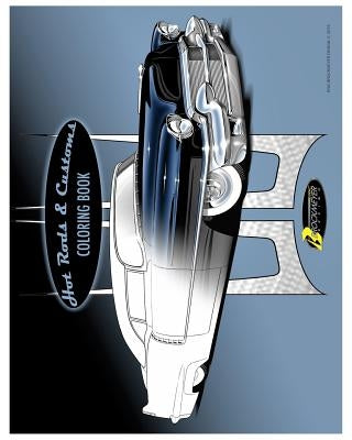 Hot Rods & Customs-1 coloring book Paperback Blurb