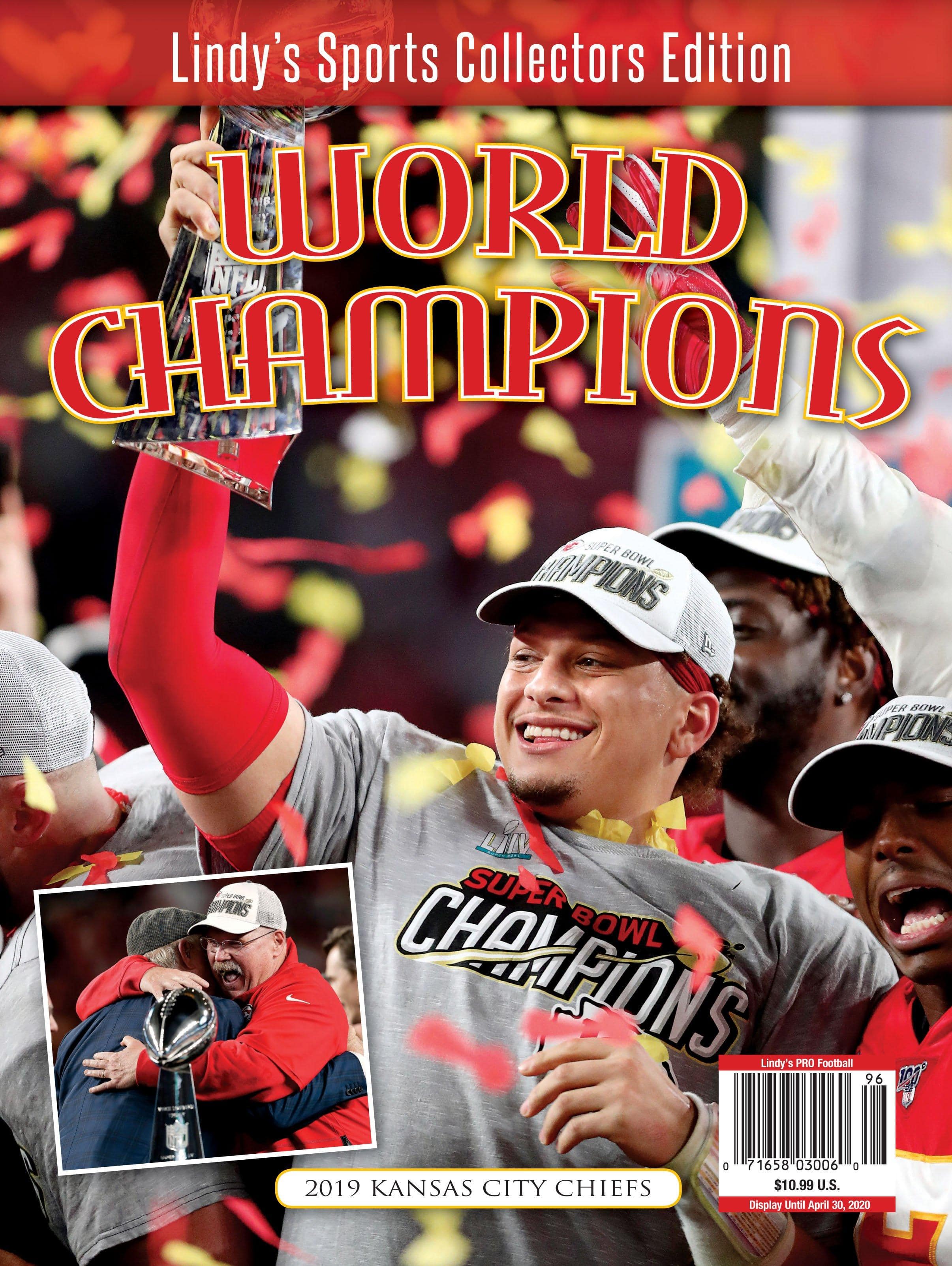 Lindy's 2019 Kansas City Chiefs Super Bowl Champions - Corrections Bookstore