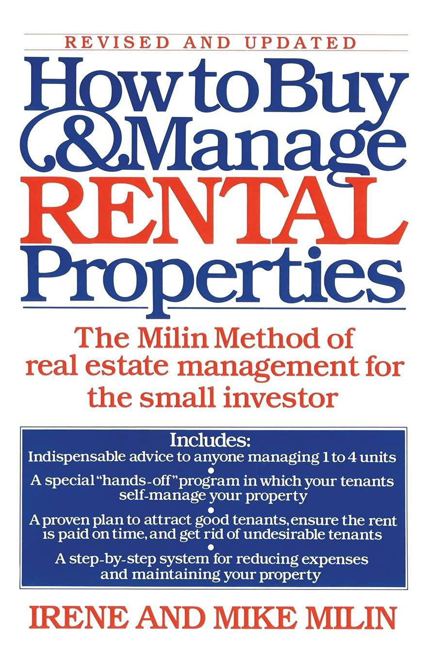 How to Buy and Manage Rental Properties Business & Money Mike Milin