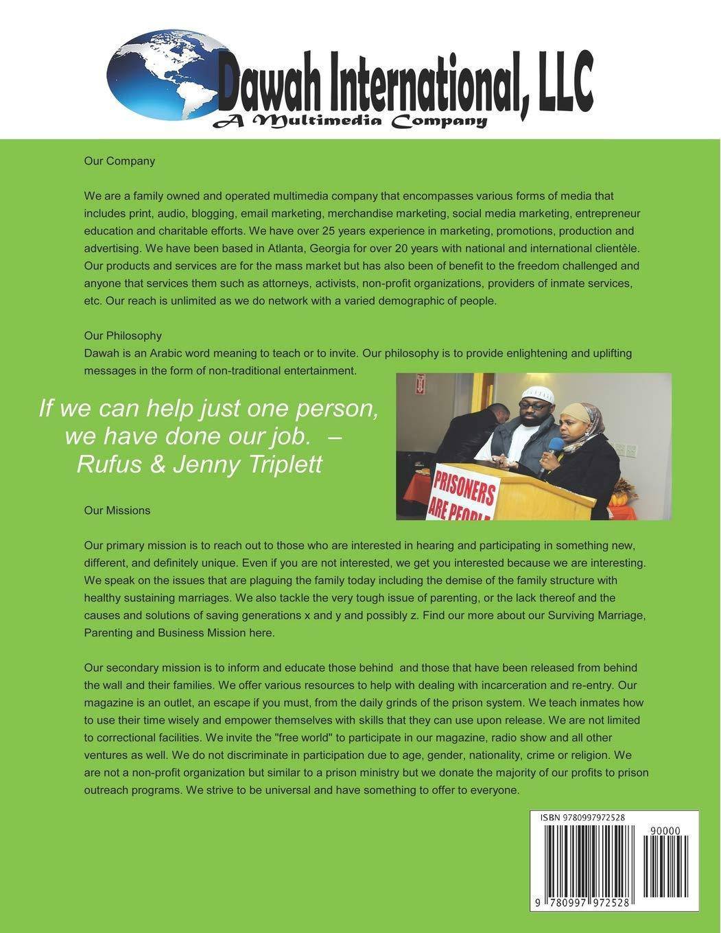 Jobs For Felons II: What Entrepreneurs Need To Know Business & Money Rufus Triplett | Jenny Triplett