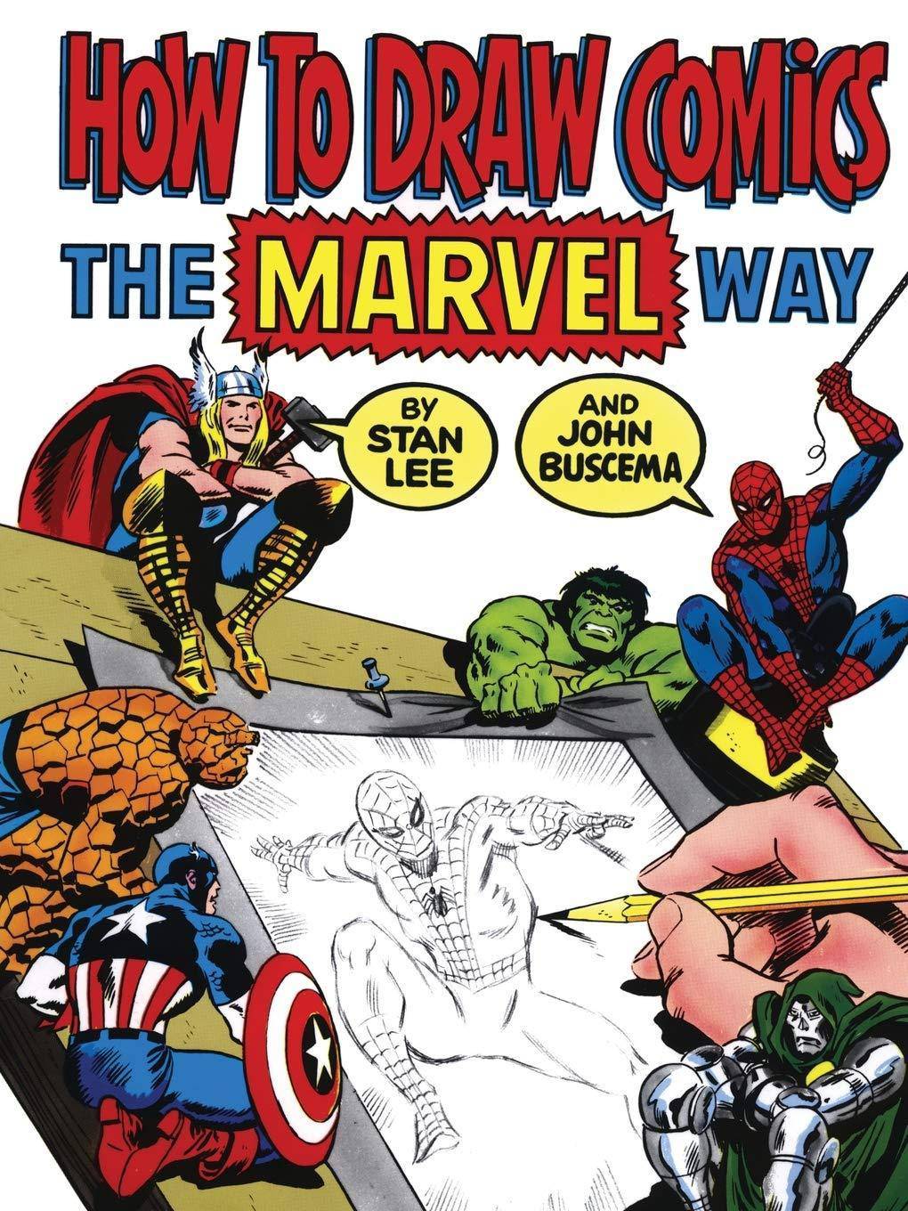 How to Draw Comics the Marvel Way Graphic Arts Stan Lee | John Buscema