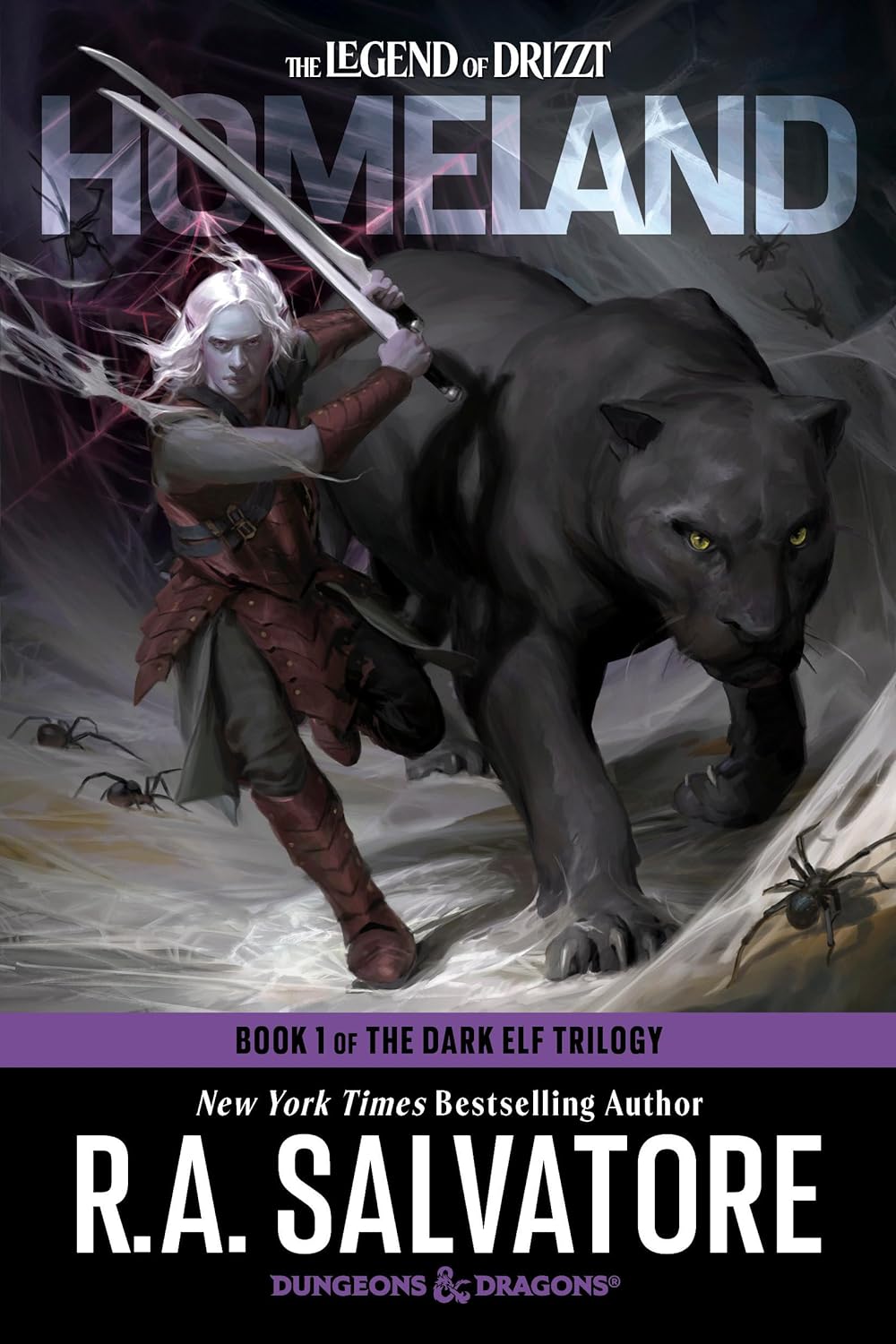 Homeland: Dungeons & Dragons: Book 1 of the Dark Elf Trilogy (Legend of Drizzt) - Corrections Bookstore