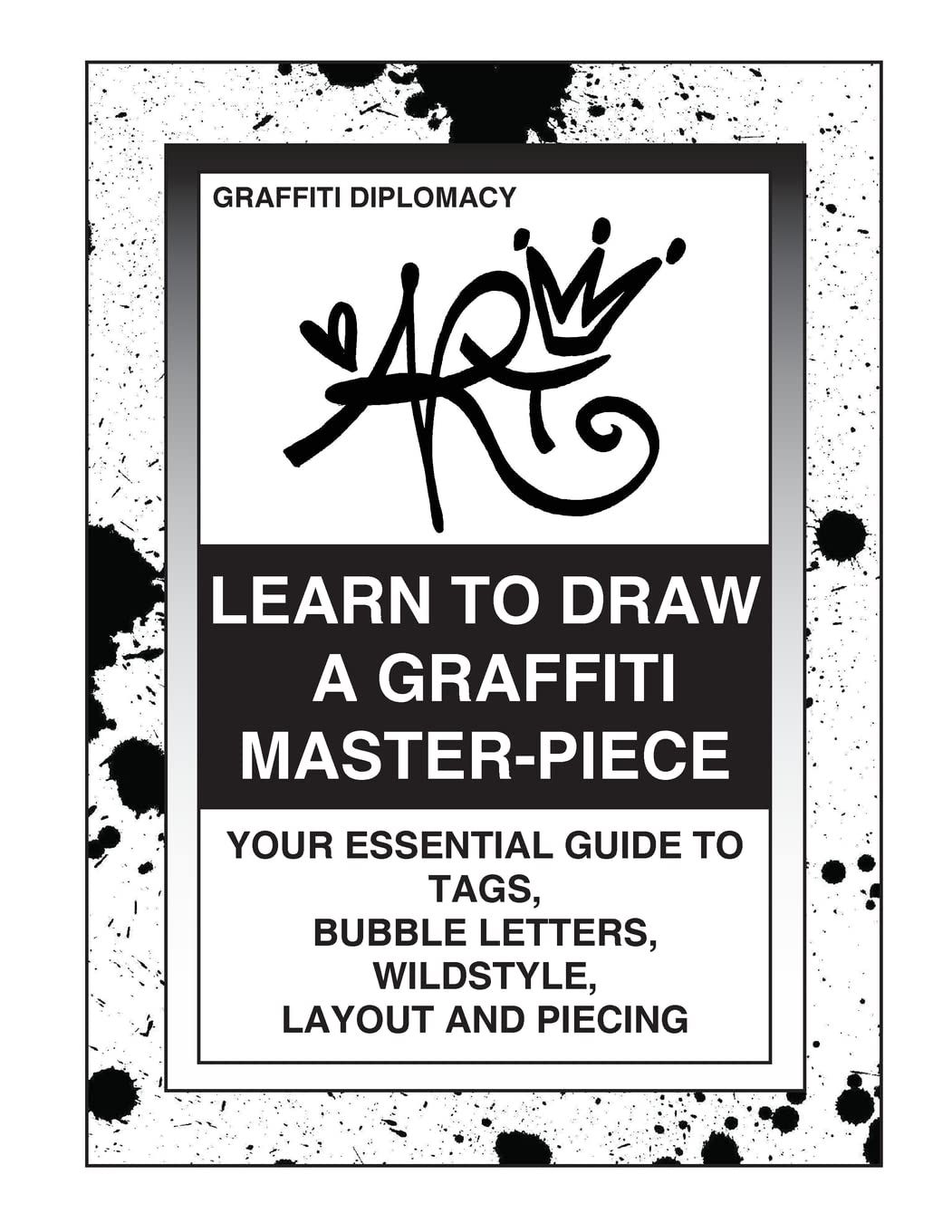 Learn To Draw A Graffiti Master-Piece: Your Essential Guide To Tags, Bubble Letters, Wildstyle, Layout And Piecing - Corrections Bookstore 