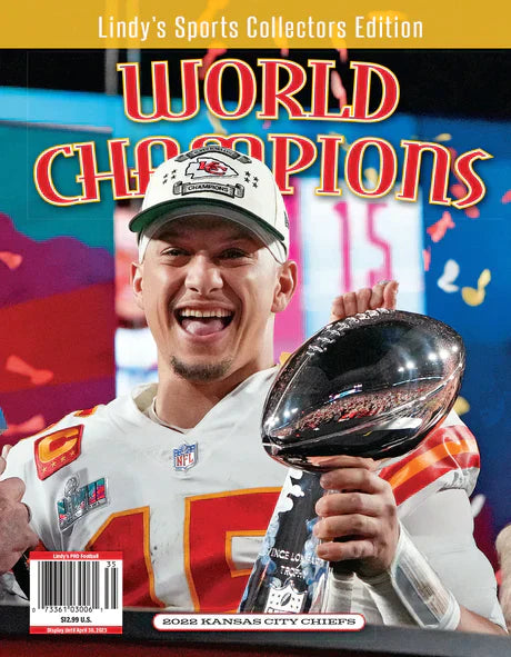 Lindy's 2022 Kansas City Chiefs Super Bowl Champions - Corrections Bookstore 