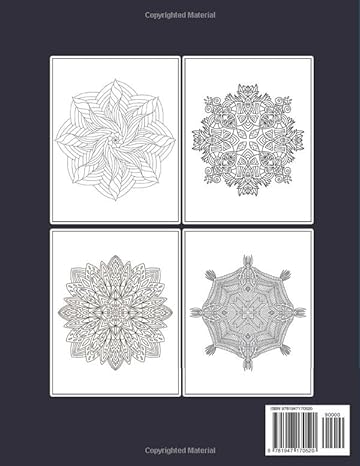 Mandala Coloring Book For Inmates Vol 4: 70 Coloring Pages For Adults With Beautiful Stress Relieving Designs for Relaxation, Mindfulness, Gift For Men Women In Jail And Mandala Lovers - Corrections Bookstore
