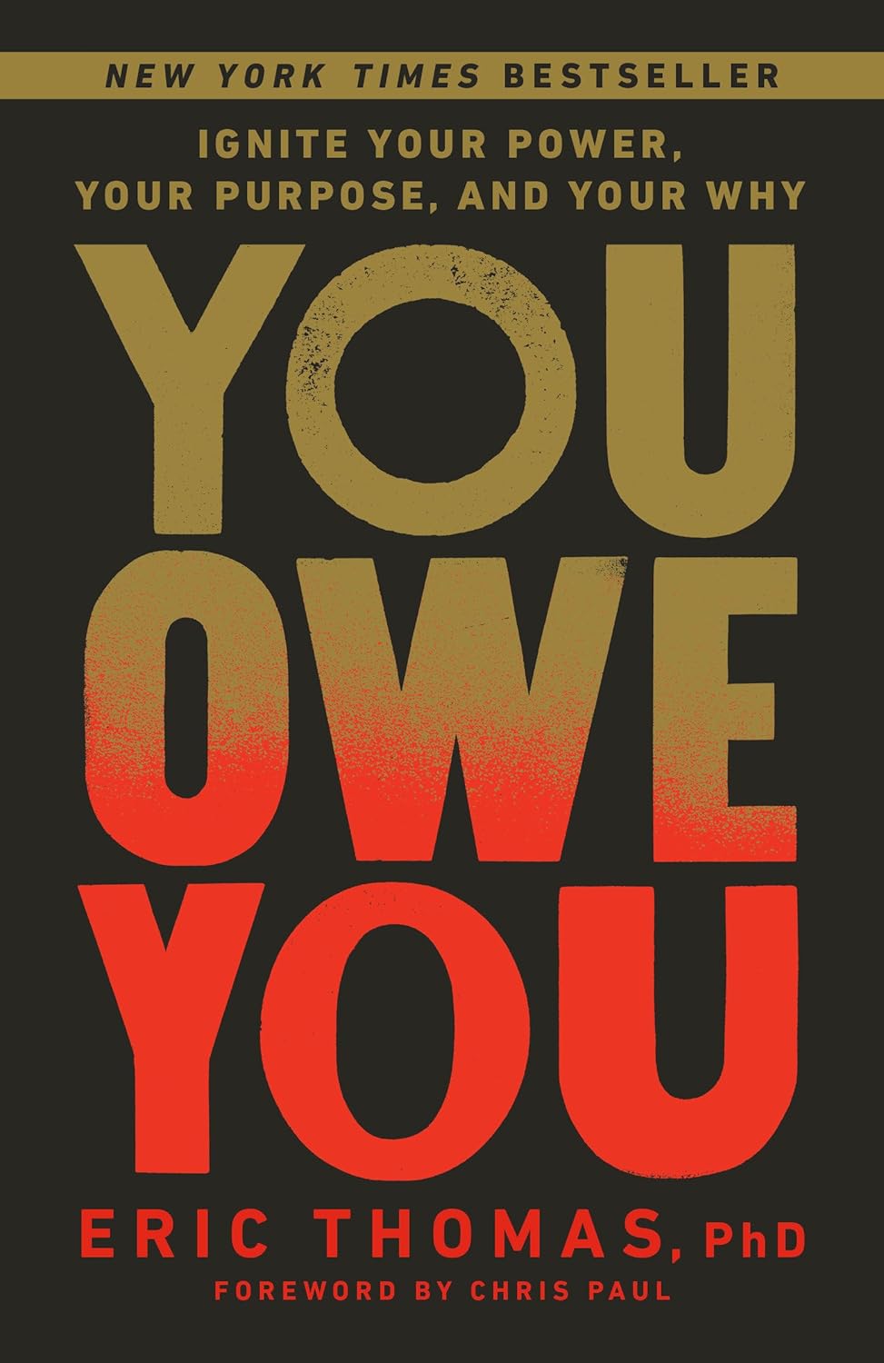 You Owe You: Ignite Your Power, Your Purpose, and Your Why - Corrections Bookstore 