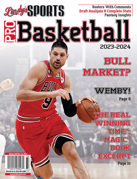Lindy's Sports 2023-24 Pro Basketball Magazine - PRE ORDER - Corrections Bookstore