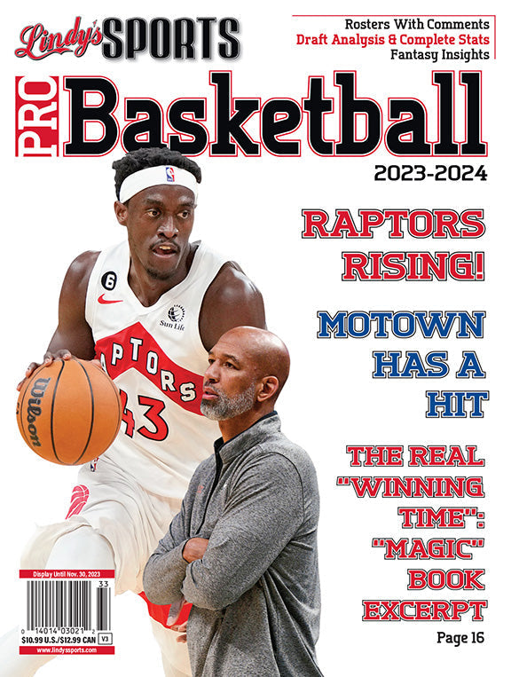 Lindy's Sports 2023-24 Pro Basketball Magazine - PRE ORDER - Corrections Bookstore