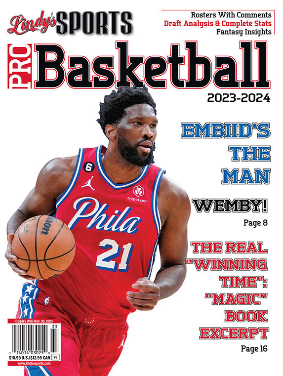 Lindy's Sports 2023-24 Pro Basketball Magazine - PRE ORDER - Corrections Bookstore