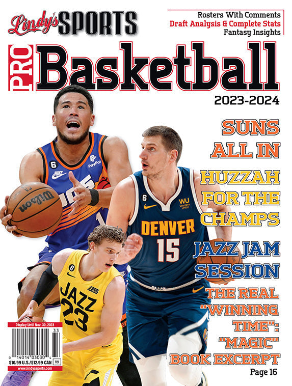 Lindy's Sports 2023-24 Pro Basketball Magazine - PRE ORDER - Corrections Bookstore