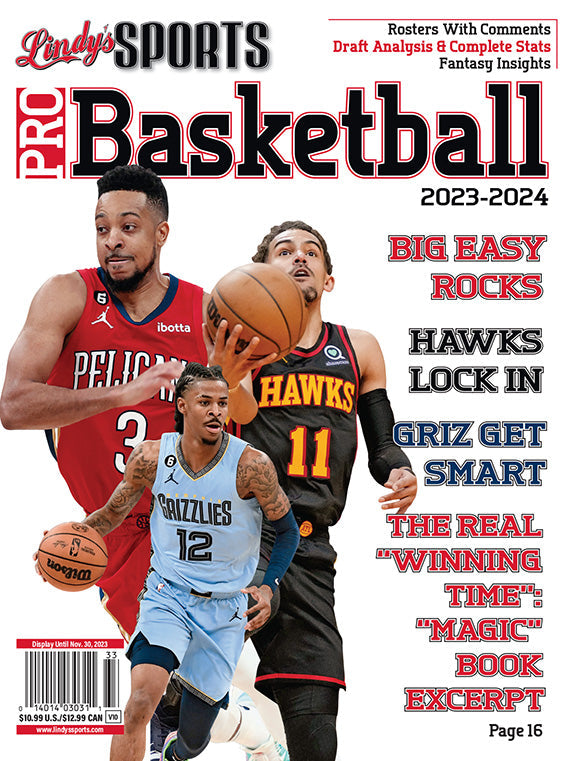 Lindy's Sports 2023-24 Pro Basketball Magazine - PRE ORDER - Corrections Bookstore