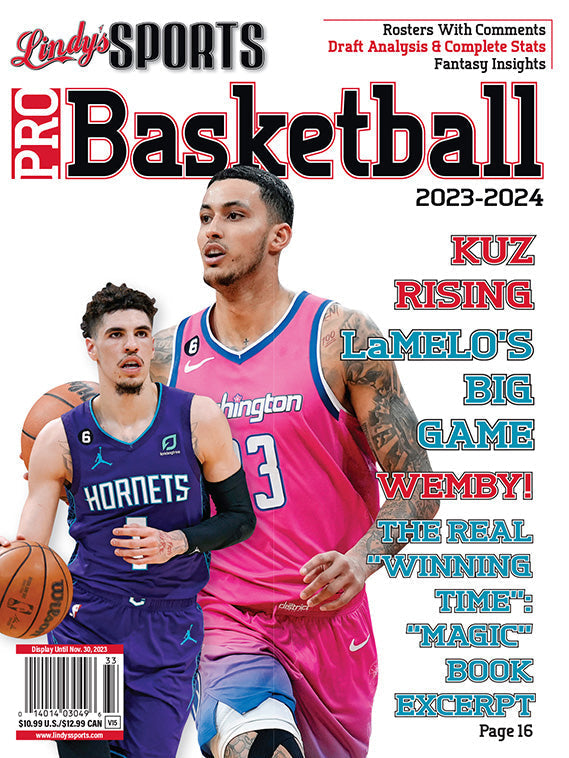 Lindy's Sports 2023-24 Pro Basketball Magazine - PRE ORDER - Corrections Bookstore