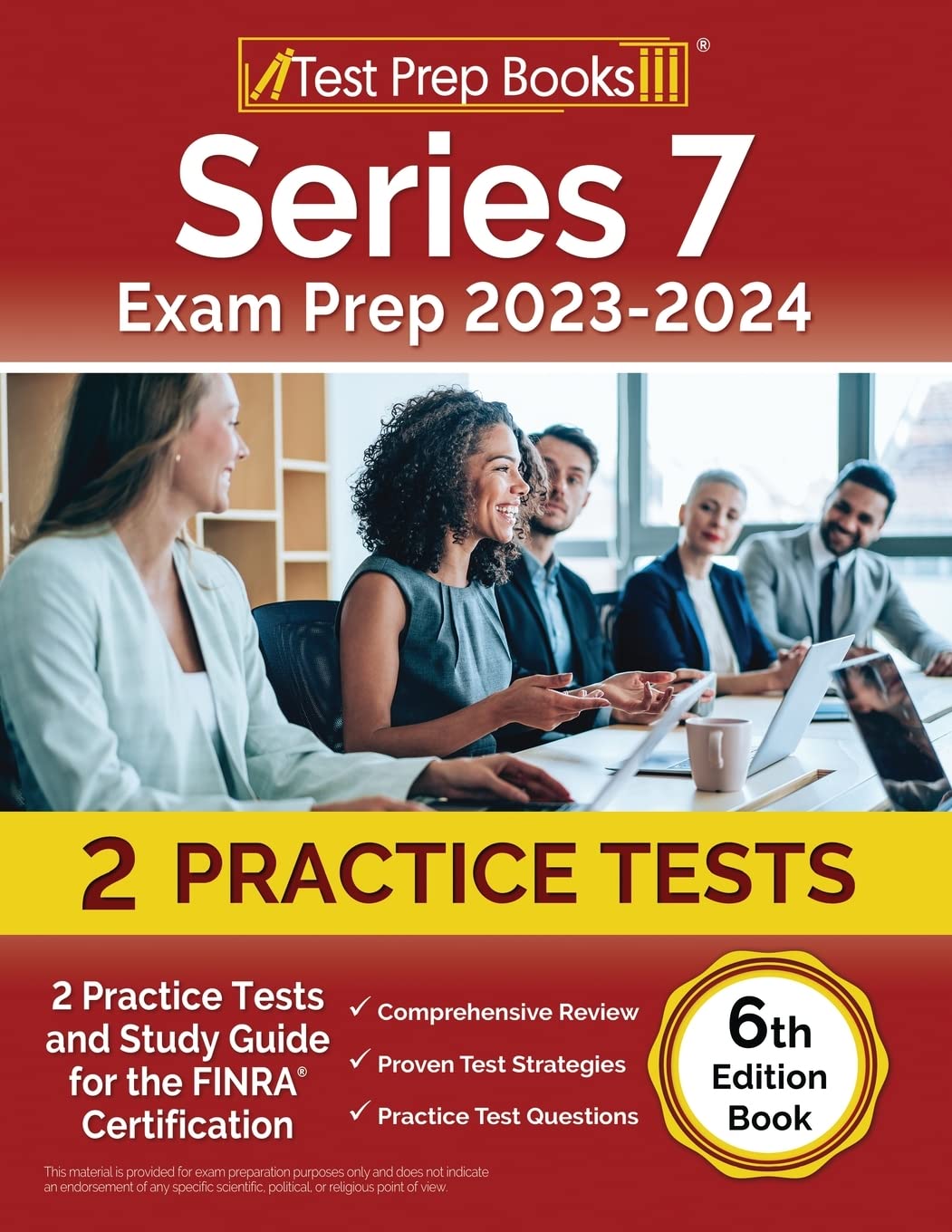 Series 7 Exam Prep 2023-2024 2 Practice Tests and Study Guide for the FINRA Certification [6th Edition Book] - Corrections Bookstore