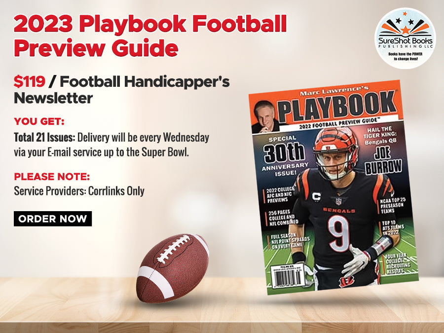 Marc Lawrence 2023 Playbook Football Newsletter - E-Mail Corrlinks Only - Corrections Bookstore 