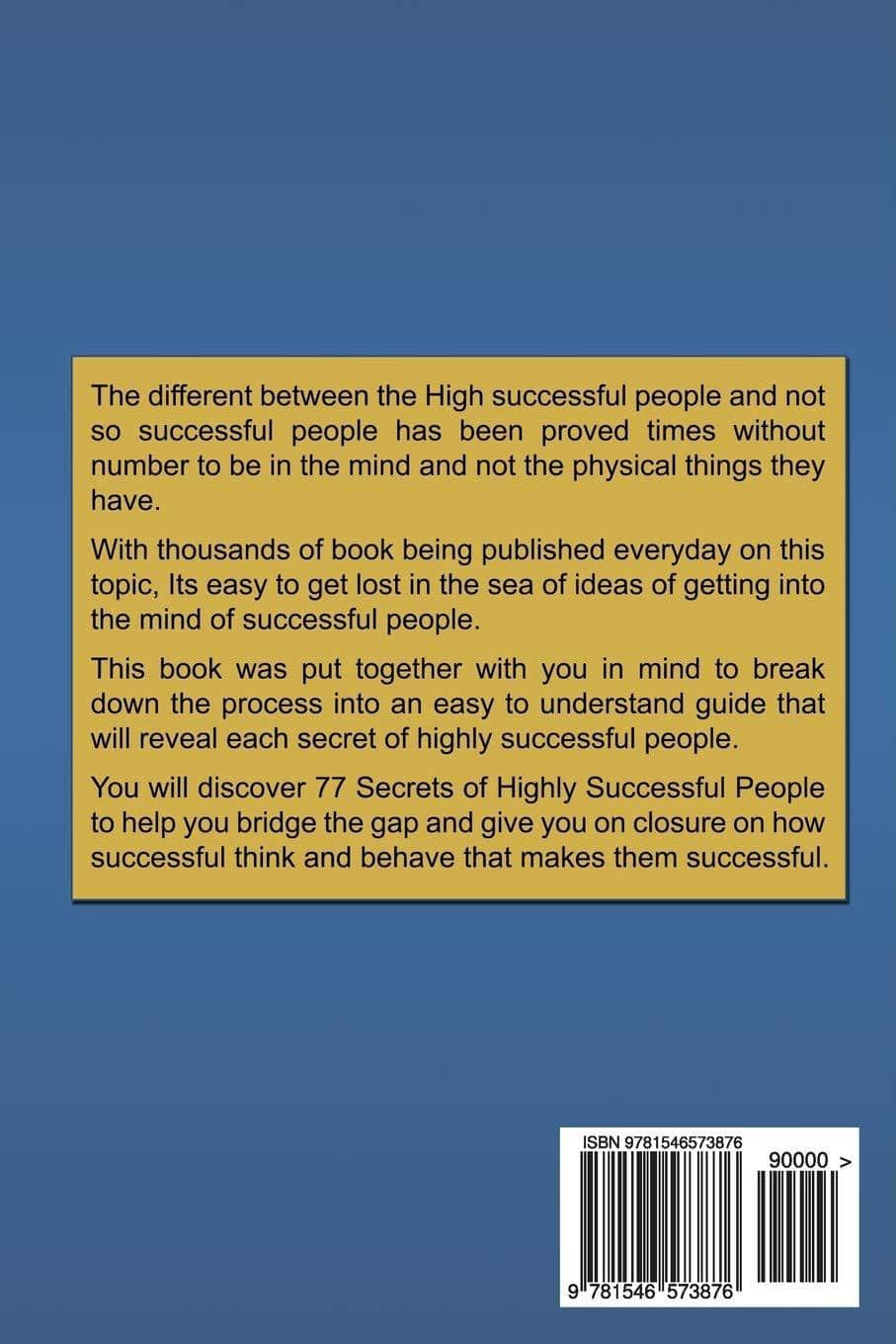 77 Secrets and Habits of Highly Successful People - Corrections Bookstore