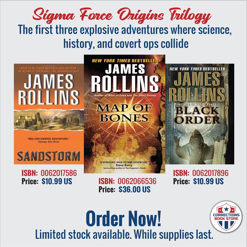 Sigma Force Origins Trilogy - Thriller Bundle - Corrections Bookstore 