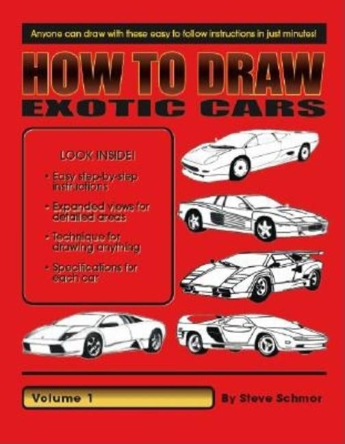 How to Draw Exotic Cars: Volume 1 Paperback Trafford Publishing