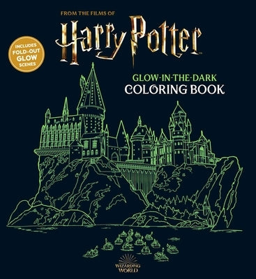 Harry Potter Glow in the Dark Coloring Book Paperback Thunder Bay Press