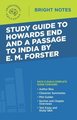 Study Guide to Howards End and A Passage to India by E.M. Forster Paperback Dexterity
