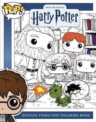 The Official Funko Pop! Harry Potter Coloring Book Paperback Insight Editions Gift