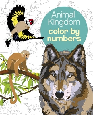 Animal Kingdom Color by Numbers Paperback Sirius Entertainment