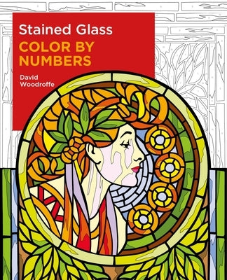 Stained Glass Color by Numbers Paperback Sirius Entertainment