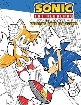 Sonic the Hedgehog: The Official Adult Coloring Book Paperback Insight Editions