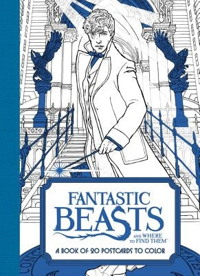 Fantastic Beasts and Where to Find Them: A Book of 20 Postcards to Color: A Coloring Book Paperback Harper Design