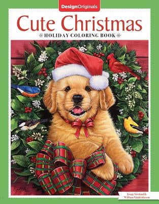 Cute Christmas Holiday Coloring Book Paperback Design Originals