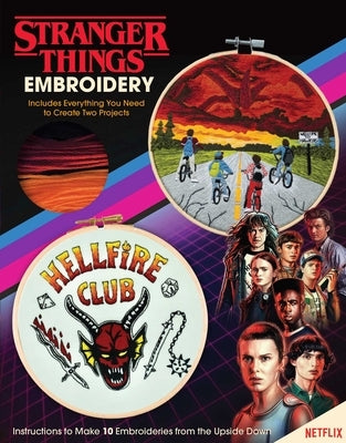 Stranger Things Embroidery Other Thunder Bay Press