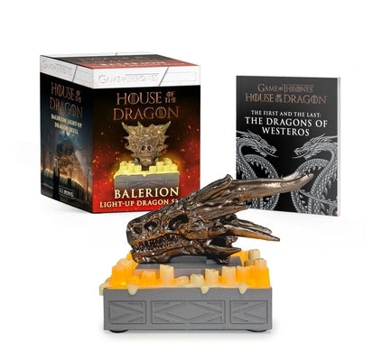 House of the Dragon: Balerion Light-Up Dragon Skull Paperback Rp Minis
