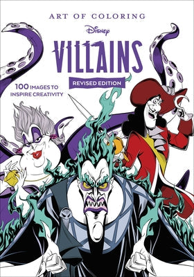 Art of Coloring: Disney Villains Paperback Disney Editions