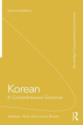 Korean: A Comprehensive Grammar Paperback Routledge